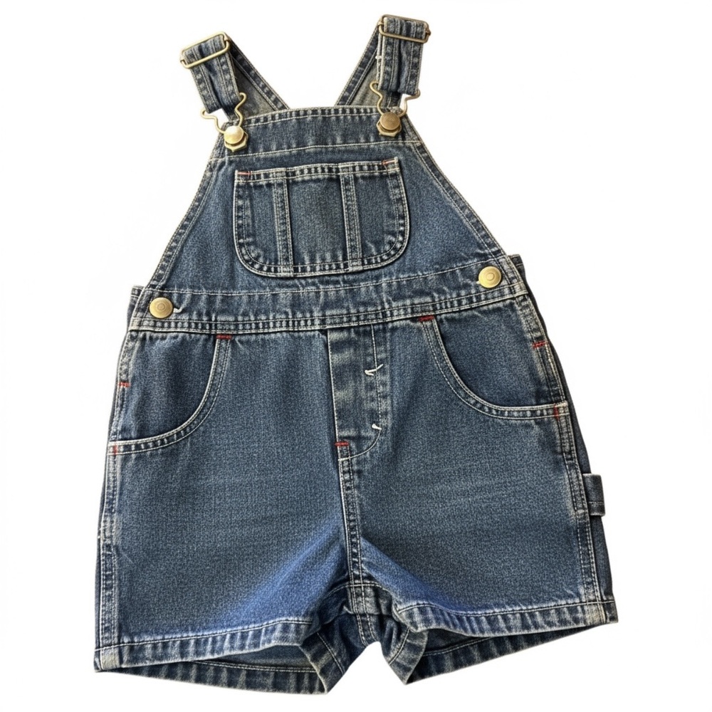 Gap 3-6 month denim overalls